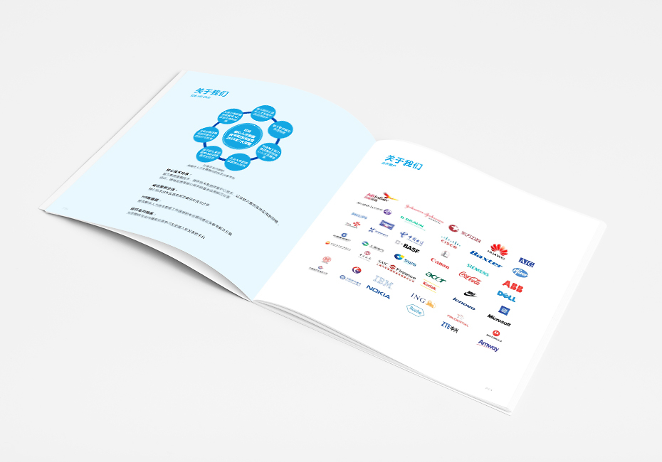 上海IDB企業(yè)管理咨詢宣傳冊設(shè)計